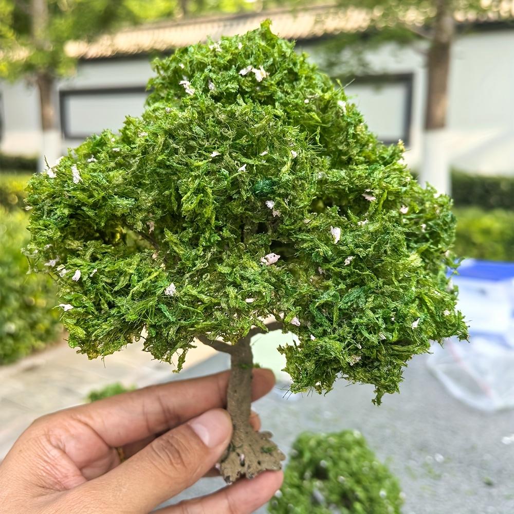 1pc Model Tree, Miniature Sand Table Architectural Model Ornament, DIY Micro Landscape Decorative Tree, Decorative Ornament Bébé