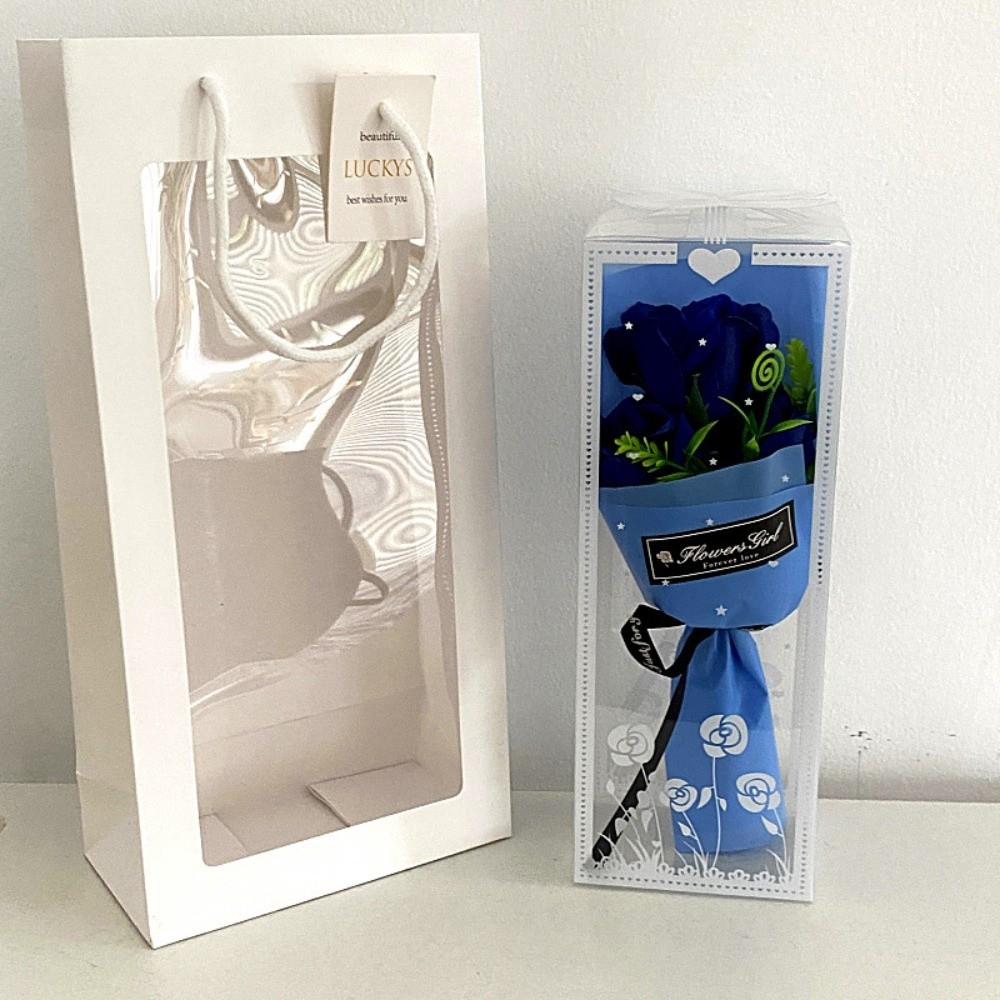 Gift Packing Roses Artificial Flowers Artificial Decorations Gift Packing Roses Wedding Decor