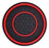 Auprite Car Cup Holder Coaster 2 Pack Universal Auto Non-Slip Cup Holder Insert Coaster Car Interior Accessories (Red)