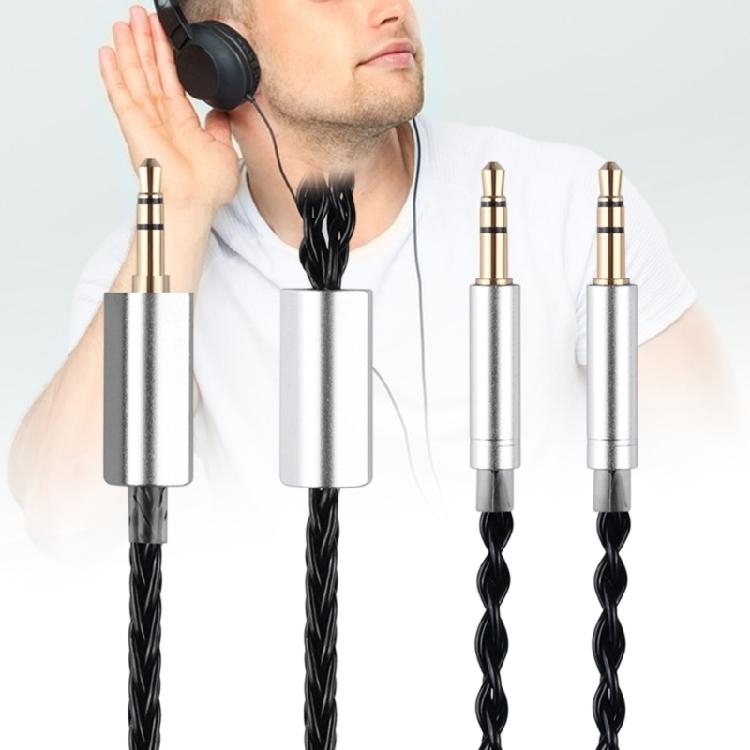 3,5mm/4mm auf 2x 2,5mm Klinken Kopfhörerkabel für HE400I/560 HE350 HE6se sundara anadda