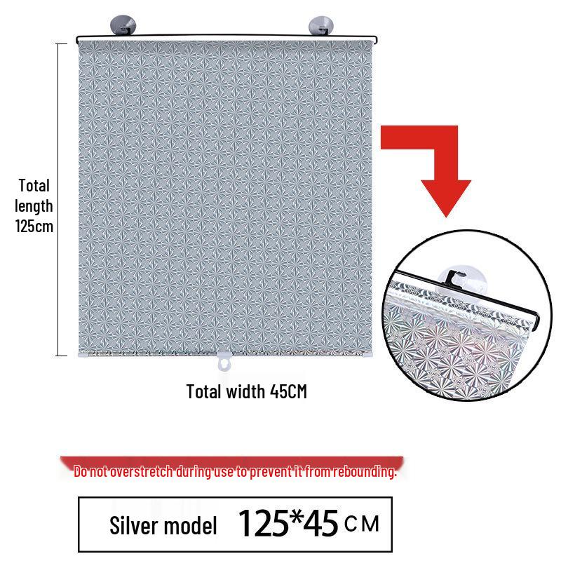 Automatic Retractable Car Windshield Sunshade Visor