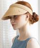 Tatiana Sunny Natural Raffia Hairband Sun Visor Ht8176 Natural Beige