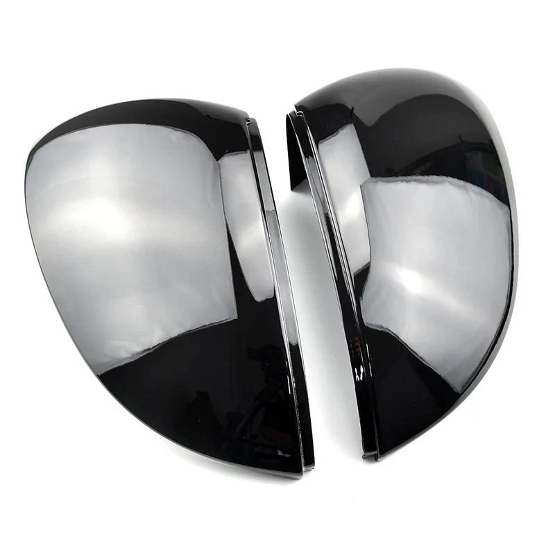 For Volkswagen VW Golf 8 MK8 2020-2025 Car Replacement Rearview Side Mirror Cover Wing Cap Exterior Door Case Trim Carbon Style