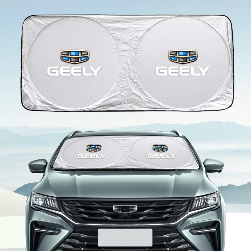 Car Windshield Sun Shade Visor UV Protection Shield For Geely Atlas Coolray Emgrand X7 GT Tugella Preface Jingang ICON Boyue X6