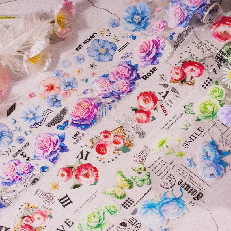 Ancient Styl Characters Handbook PET Floral Tape