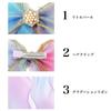 SEEWEN Hair Cute Pearl Hair Set of Braided Organza Hair Clips for and Perfect for and Princesses Clips, Ribbons, Barrettes, Hairpins, Ornaments, 3,