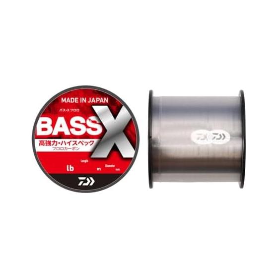 DAIWA катушечная леска флюорокарбоновая 25 басс X флюоро 3lb~25lb 240м намотка разная (модель 2025 года)