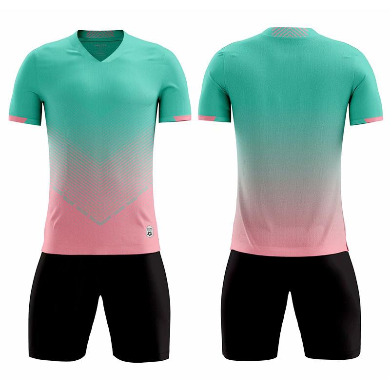 Football Suit, Short-Sleeved Game Jersey, Summer Adult Sports Training Jersey, Children'S Primary School Students, Men And Women