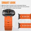 Sport Silicone Band For Samsung Galaxy Watch Ultra Strap 47mm Accessories metal belt Bracelet correa Galaxy Watch 7 Ultra 47 mm