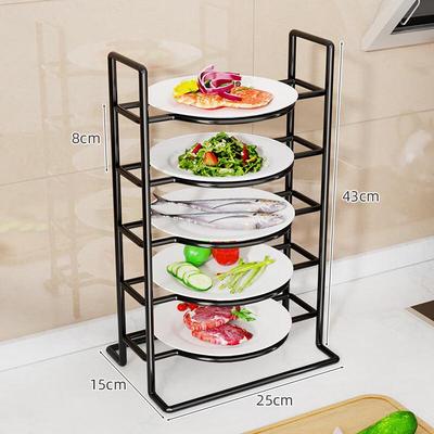 Multi-layer Kitchen Prep Dish Storage Rack