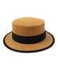 Taping Beige Panama Hat
