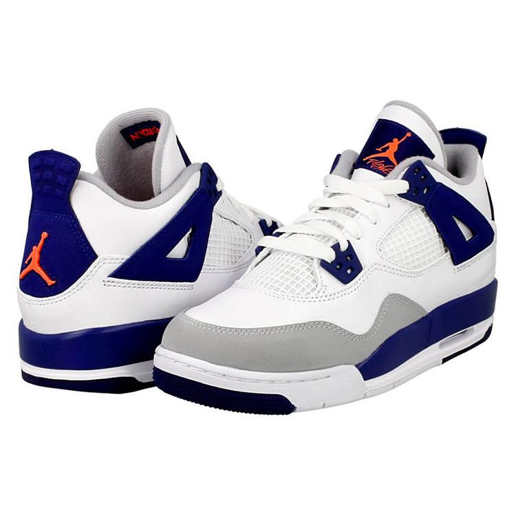 Air Jordan 4 'Deep Royal Blue' GS 487724-132