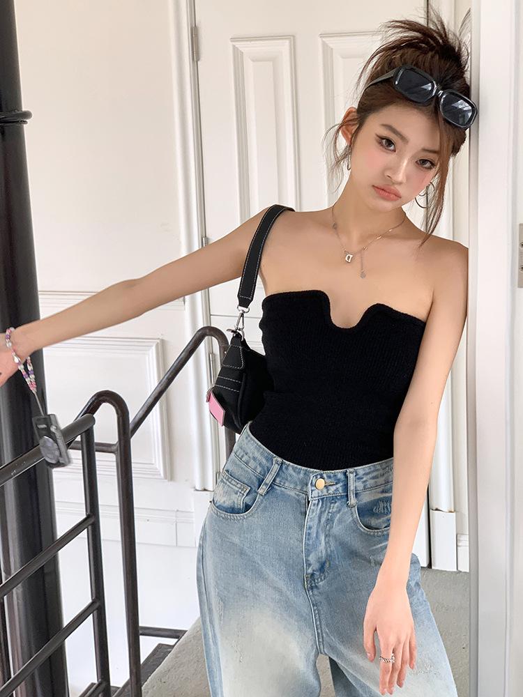2026 Spring/Summer Retro Frosted Wide-Leg Jeans for Women - Loose Fit Dad Pants