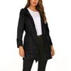 Womens Lightweight Waterproof Hooded Rain Jacket Outdoor Raincoat Shell Coat