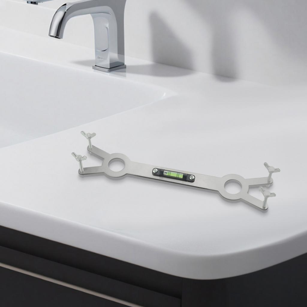 Mixing Valve Holder Shower Positioner Faucet Leveling Device