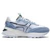 Li Ning Fang Yuan Evo Wear Resistant Height Increasing Low Top Sports Casual Shoes Women Sneakers Blue Gray AGCS164-5