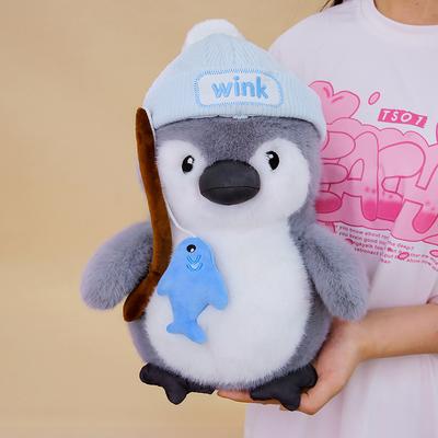 Penguin Plush Toy Doll Cute Marine Animal Fat Penguin Doll Grab Machine Doll Throw Gift