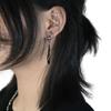 Yunzhiyu Yu Shuxin New Chinese-Style Earrings, Niche Ancient Chinese Style, Unique Fringed Earrings, Cold Earrings, Women