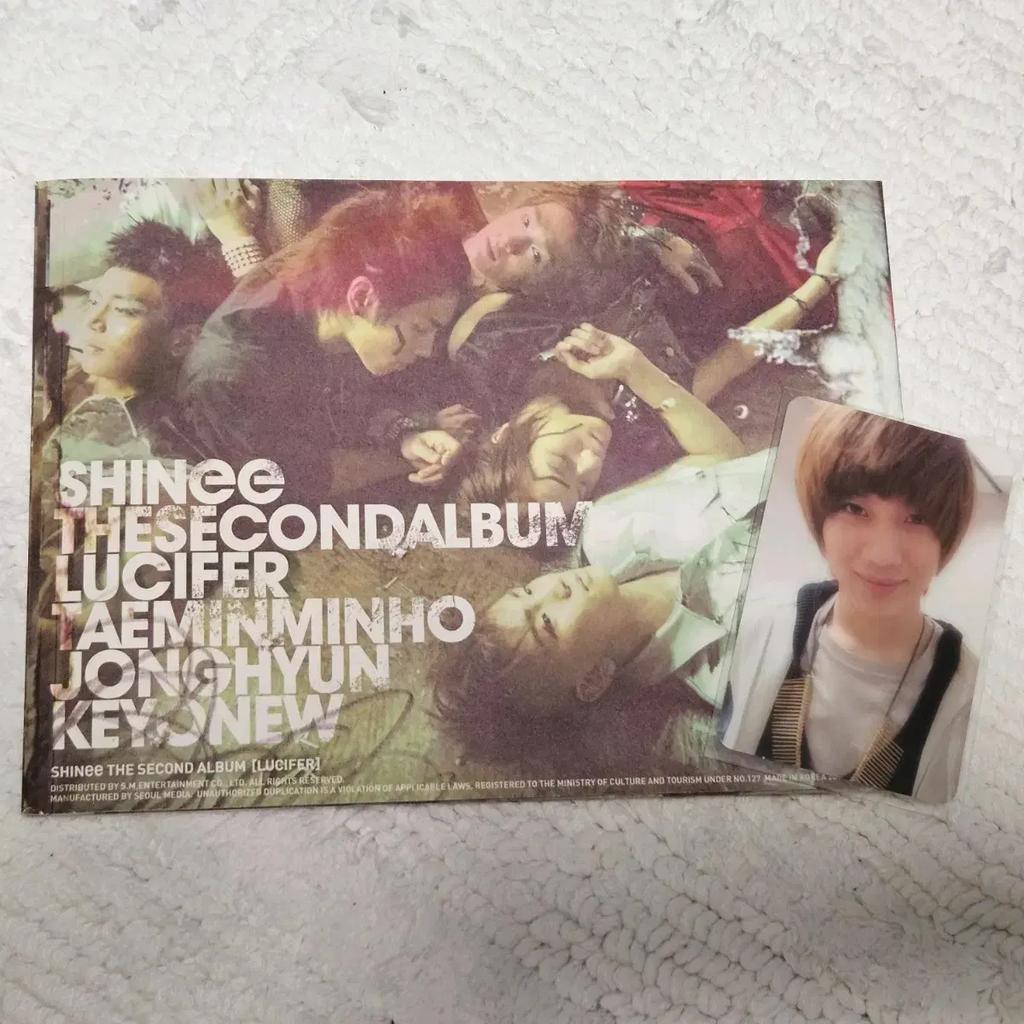 Shinee 2nd Lucifer Album + Taemin Photocard