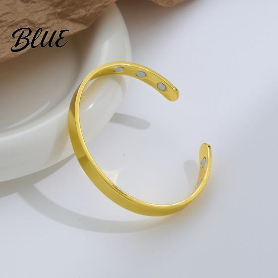 Custom Fit Bracelet Magnetic Adjustable Unisex Minimalist Alloy Bangle