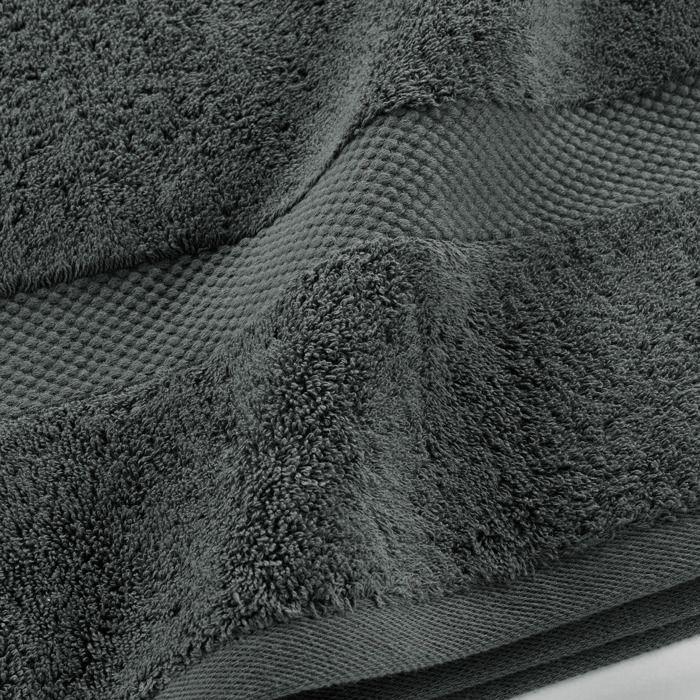 Serviette de toilette 70 x 130 cm Elegante anthracite