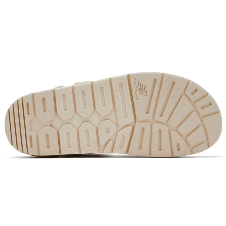 New Balance Nb 3206 Sport Casual Slide Sandals Unisex Sandals Beige Orange SDL3206N