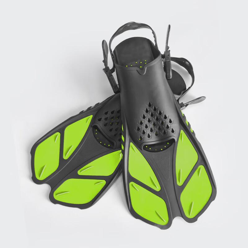 Adjustable Professional Swimming & Diving Short Fins
