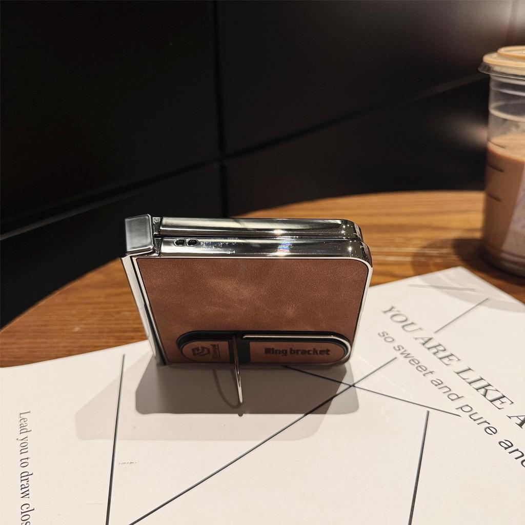 Samsung Z-Flip 7/6 Opvouwbare Valbestendige Hoes met Vingertopstandaard