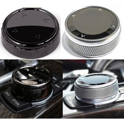 Car Knob Covers For BMW 1 3 4 7 Series F20 F30 E87 E90 F30 F10 E92 E91 F34 F31 F11 E61 F21 E81 E60 Multimedia Button Knob Cover