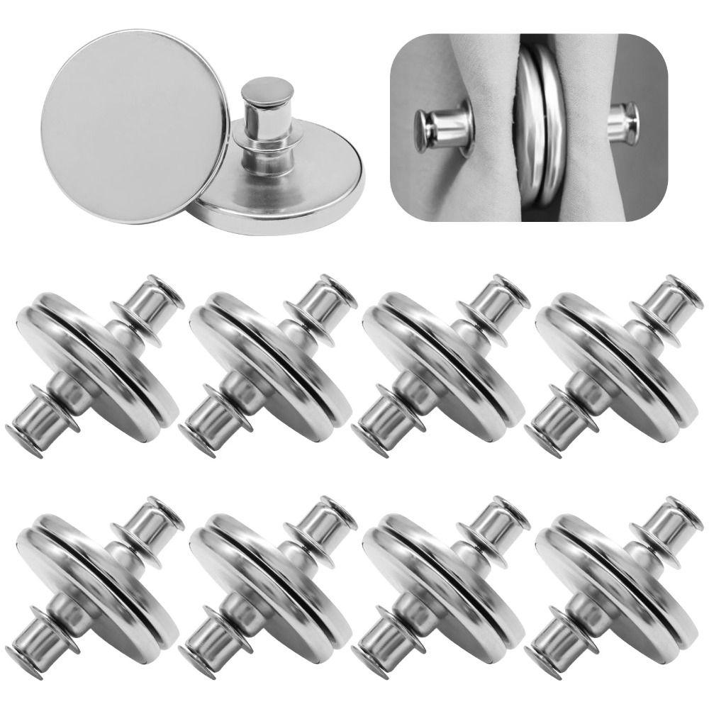Lightproof Design Magnetic Curtain Buckle Metal Material Detachable Curtain Magnets  Room Curtain