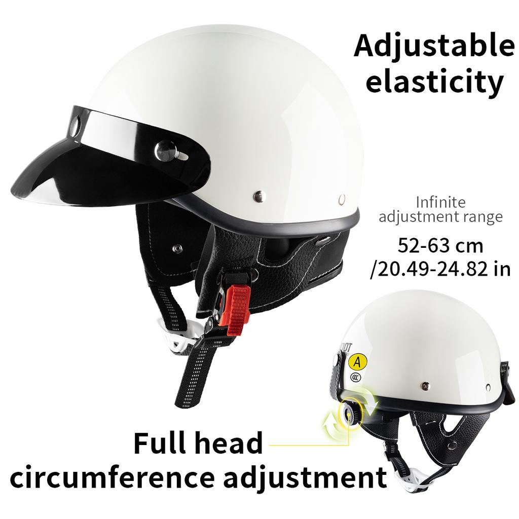Cycking Japanese Vintage Half Helmet Open Motorcycle Helmet Scooter Skateboarding