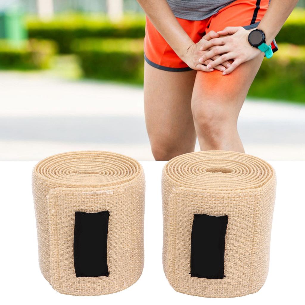 2 Strip Elastic Bandage Wrap Postoperative Elastic Bandage Pressure Belt for Hand Leg Sports Sprains Injuries Liposuction