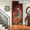 76Style 77/90cm Self-Adhesive Door Stickers Removable Wall Sticker Scenery Wallpaper Stone Stair Murals for Doors Modern Home Decor