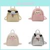 Korean Children Backpack Pu Material With Breathable And Wearresistant Design For Kindergarten Use