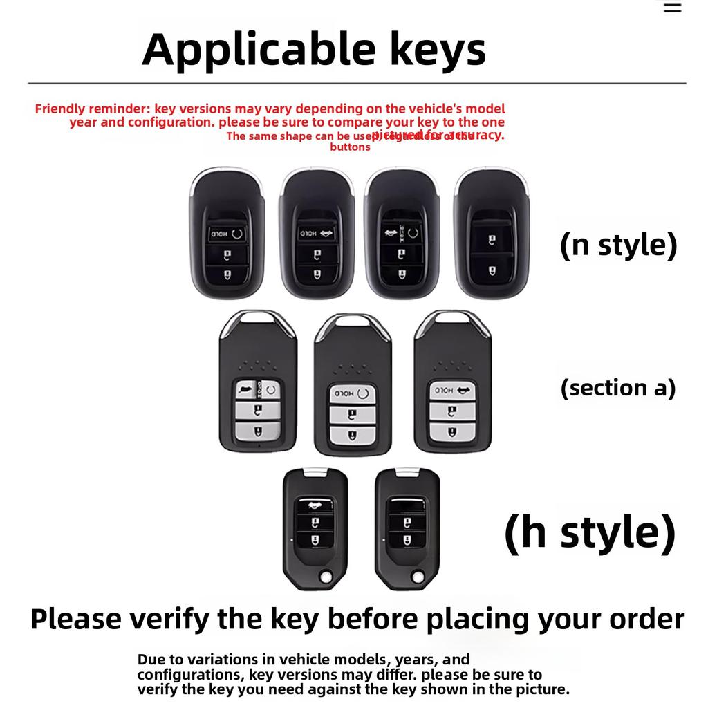 2024-26 Honda CRV Keycase 23/24/26 New CRV Honor Edition Fengshang Edition Car Buckle Shell