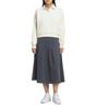 adidas Originals Simple Comfortable Aesthetic Solid Color Casual Long Skirt Women Skirts KS5986