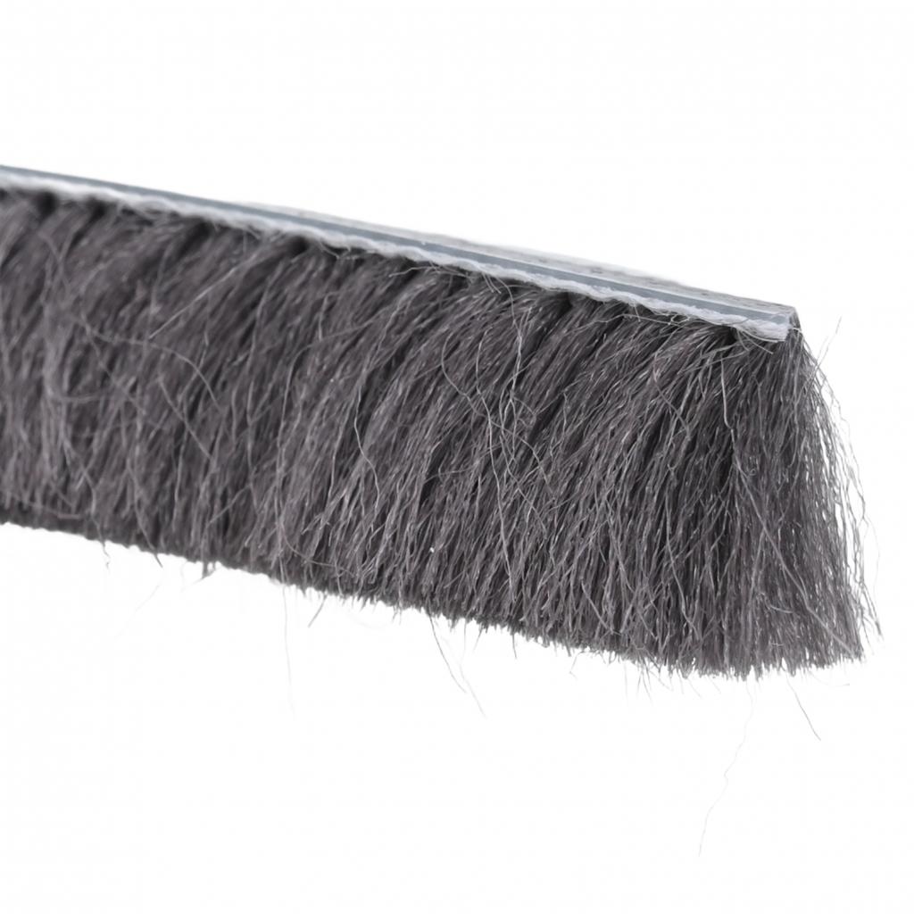 10M Seal Strip Draught Excluder Hairy Seal Brush Pile