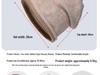 8164 Korean Style Knit Slouchy Beanie - Women's Warm Ear Protection Hat for Large Head Circumference, Autumn/Winter