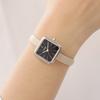 Pocheleidi Women'S Mesh Band & Leather Band Wristwatch 5-Piece Set Fm2014Bk-Set