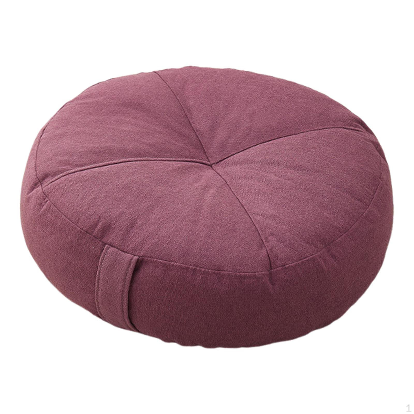 

Round Cushion for Meditation And Sitting, Indoor Outdoor Use Фіолетовий