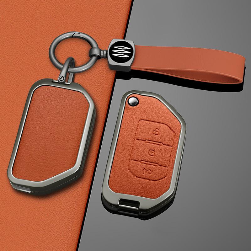 Premium Metal Key Covers for Jeep Wrangler & Gladiator