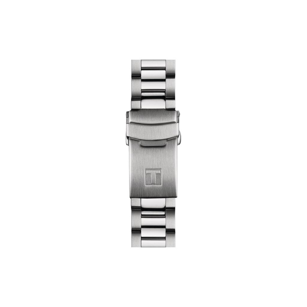 TISSOT 1000 Automatic Mechanical Movement 300 meter Water Resistance Unisex Watch 40mm Green Dial Steel Strap T120.807.11.091.00
