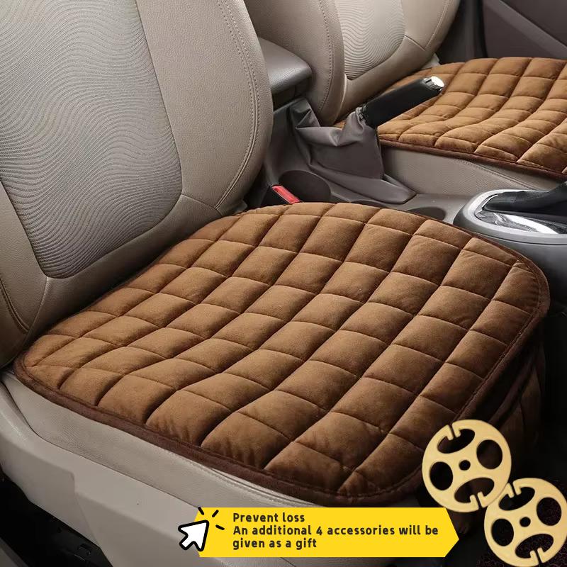 Car Cushion with Comfort Seat Cushion Driver Foam & Non-Slip Rubber Vehicles Office Chair Home Car Pad Seat Cover Accessories