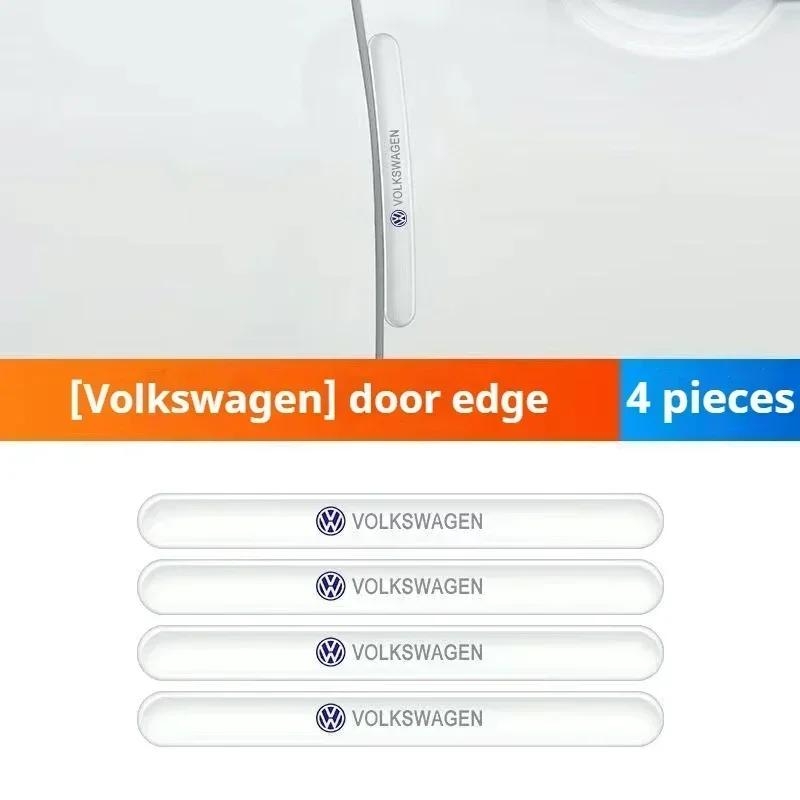 Car Door Bowl Handle Protective Stickers For VW Volkswagen Golf 7 Tiguan Passat Leon Octavia Ateca Car Accessories Zj6