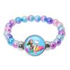 Braccialetto Casa delle Bambole Gabby Braccialetto Colorato Fashion con Perline di Vetro Cartone Animato Anime Gioielli Accessori Regalo di Compleanno per Bambini Ragazze