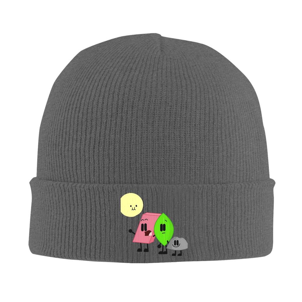 BFDI Inanimate Insanity All Characters Winter Skullies Beanies Hat Warm Autumn Knitted Hats Bonnet Caps for Women Men