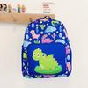 Attractive Nursery School Backpack Children Adorable Dinosaur Design Cozy Feel