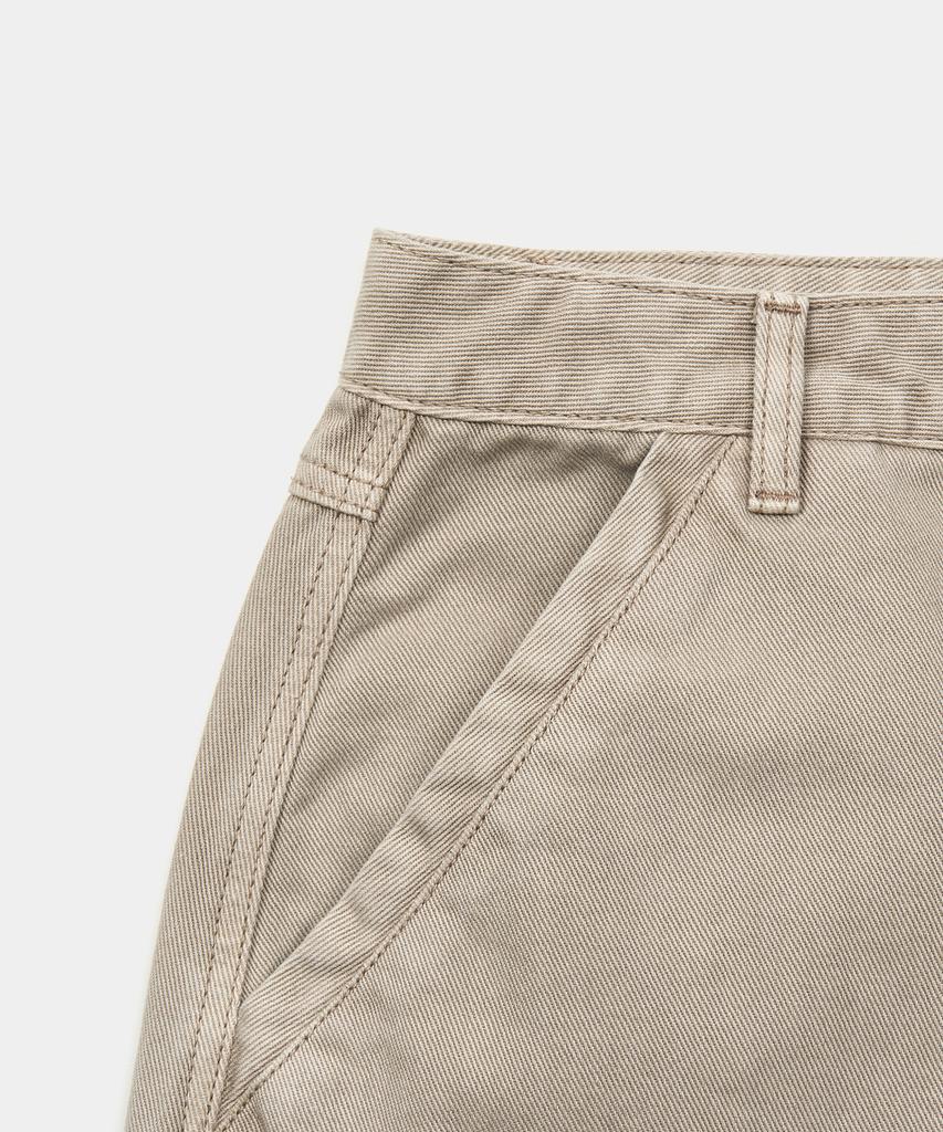 EXCONTAINER Vintage Dyed Cargo Pants (Beige)