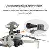 Universal Night Flashing Light Multifunctional Expansion Adapter Mount for DJI Mini 4 Pro 100m Long Range Search Lamp SOS Suppor