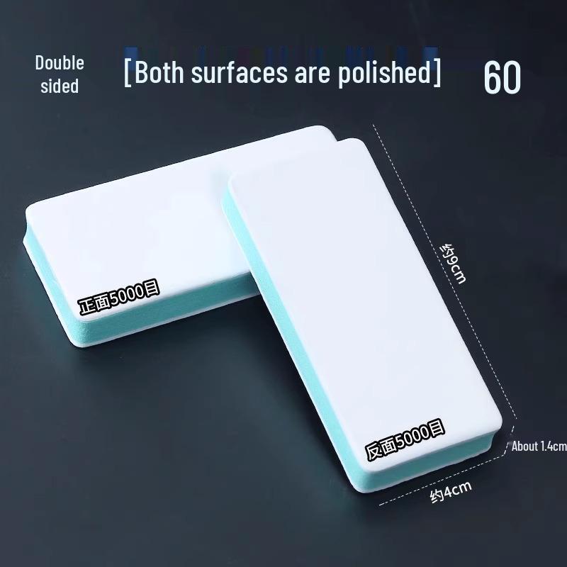 Double-Sided Wenwan Polishing Pad: Sponge Sandpaper & Grinding Tool for Plastic Jade.